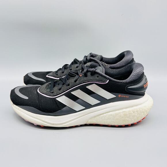 Adidas Shoes Womens 8 Black Supernova GORE TEX Waterproof Boost Running Sneakers - Picture 5 of 14